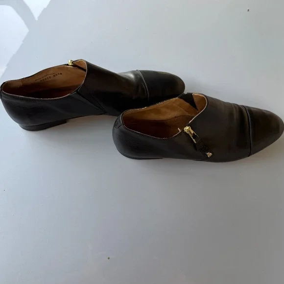 The Office of Angela Scott Mr. Holly Women's Loafers Size 10.5 Chic Quiet Luxury - Picture 4 of 13